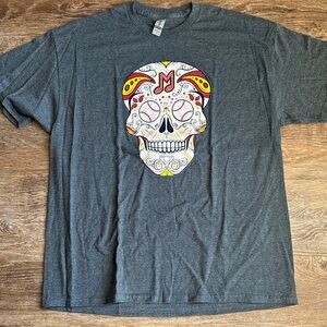 Memphis Redbirds Skull T-Shirt